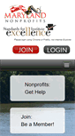 Mobile Screenshot of marylandnonprofits.org